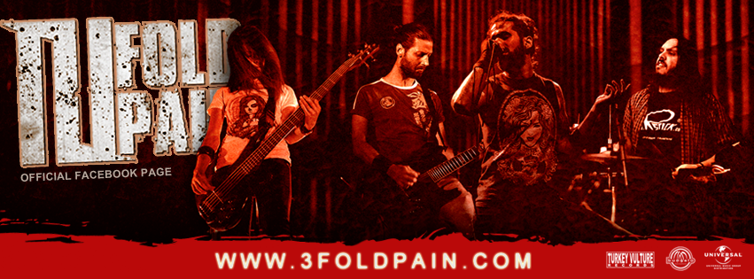 Live video & recording για το νέο single των 3Fold Pain “Feel My Hate” απο τον επερχόμενο δίσκο τους.