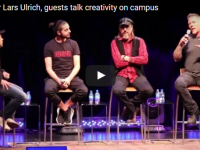 Προσπάθησαν να προπυλακίσουν τον LARS ULRICH σε ομιλία του στο πανεπιστήμιο του Berkeley