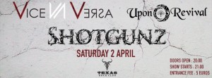 Shotgunz Vice Versa Upon Revival Texas Rock Club MMR Supported
