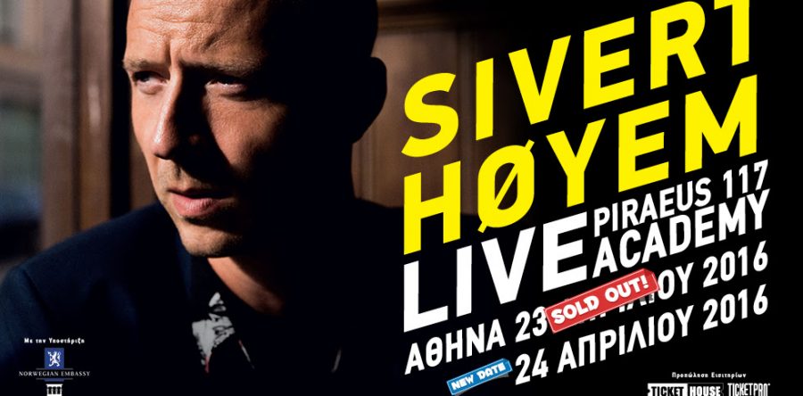Ανταπόκριση: SIVERT HOYEM – Remi & The Road @ Piraeus 117 Academy, Αθήνα (24/04/2016)
