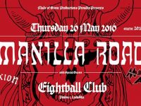 Ανταπόκριση: MANILLA ROAD, Convixion, Murder Angels @ Eightball club, Θεσ/νίκη (26/05/16)