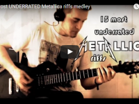 15 most UNDERRATED Metallica riffs medley