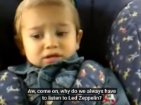 Μωράκι λατρεύει τους LED ZEPPELIN (Βίντεο)