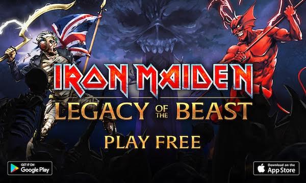 IRON MAIDEN: Κυκλοφορούν σήμερα το δικό τους mobile game!