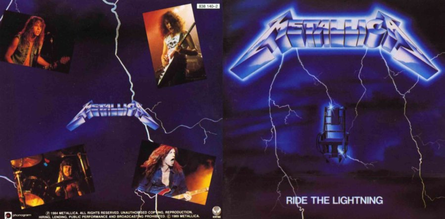 38 χρόνια Ride The Lighting: Άλμπουμ κεραυνός για τους Metallica, η λάμψη του οποίου θα μας τυφλώνει όσα χρόνια & αν περάσουν!