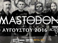 MASTODON: Δείτε το πρώτο video από τη συναυλία τους στην Αθήνα!