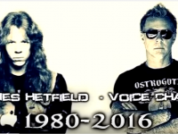 H εξέλιξη της φωνής του James Hetfield 1980 – 2016