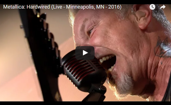 METALLICA: Δείτε το επίσημο βίντεο από τη πρώτη live εκτέλεση του ‘Hardwired’!
