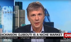 BRUCE DICKINSON: Συγκρίνει την επιχειρηματικότητα με την στιχουργία