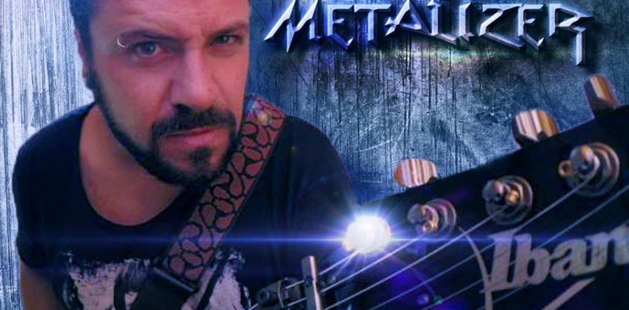 Ο Νίκος Πρωτονοτάριος σ’ενα φοβερό Shred Solo στο Rock In Dio!