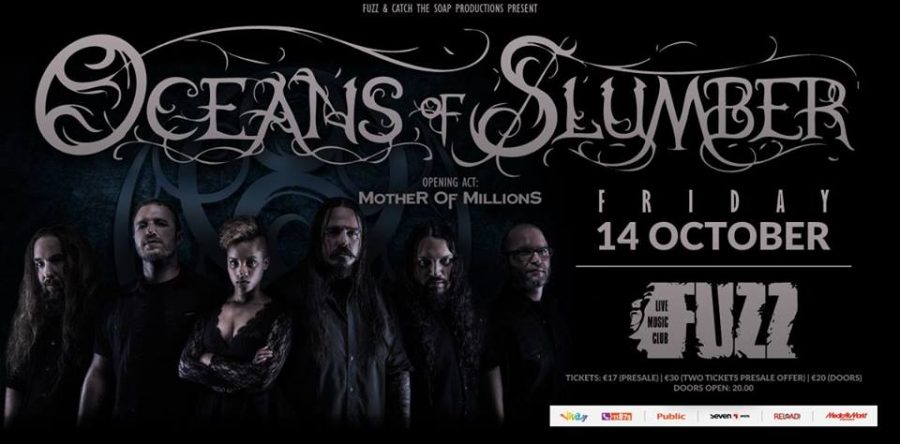 Οι OCEANS OF SLUMBER σήμερα στο Fuzz – αναλυτικά το πρόγραμμα με τις ώρες εμφάνισης