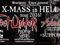 ACID DEATH: Θα περιοδεύσουν μαζί με τους Six Feet Under στην Xmas In Hell Tour 2016!