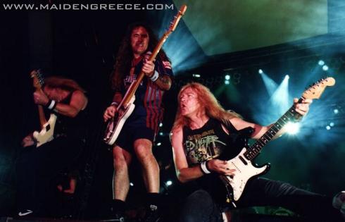 Σαν σήμερα οι επανενωμένοι IRON MAIDEN εμφανίστηκαν στη χώρα μας & βάλανε φωτιά το Περιστέρι!