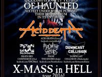 Ανταπόκριση: SIX FEET UNDER – ACID DEATH & Supports @ Έσσεν, Γερμανία (09/12/2016)