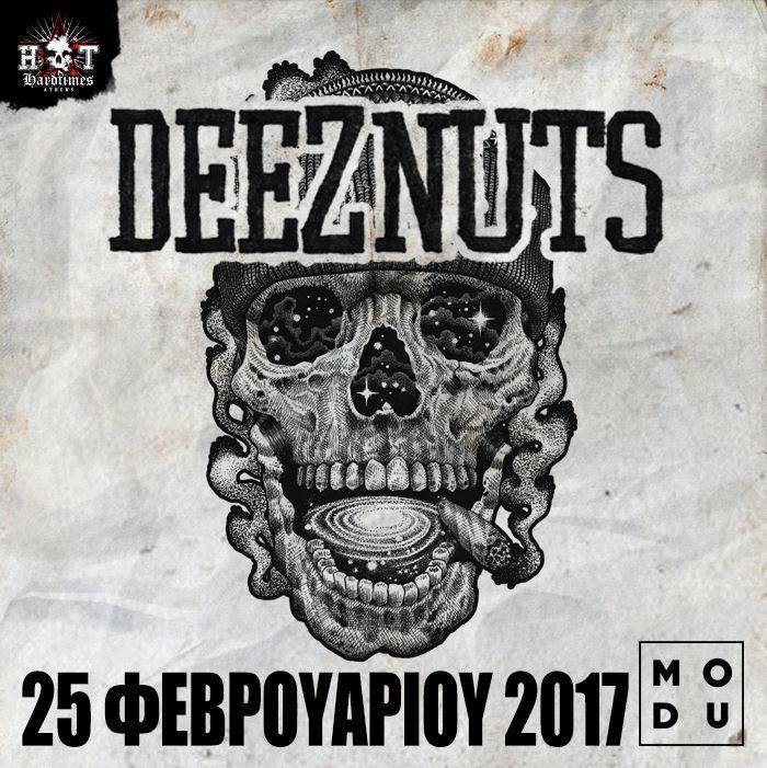 DEEZ NUTS: Έρχονται για συναυλία στην Αθήνα!