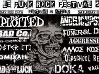 THE EXPLOITED: Headliners στο Vive Le Punk Rock festival στην Αθήνα