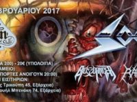 Ανταπόκριση: SODOM, Bio- Cancer, Rapture, Amken @An Club, Αθήνα (04/02/2017)