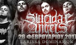 Ανταπόκριση: SUICIDAL ANGELS, War Device, Night Threat, Riffobia @ Stage. Λάρισα (26/2/2017)