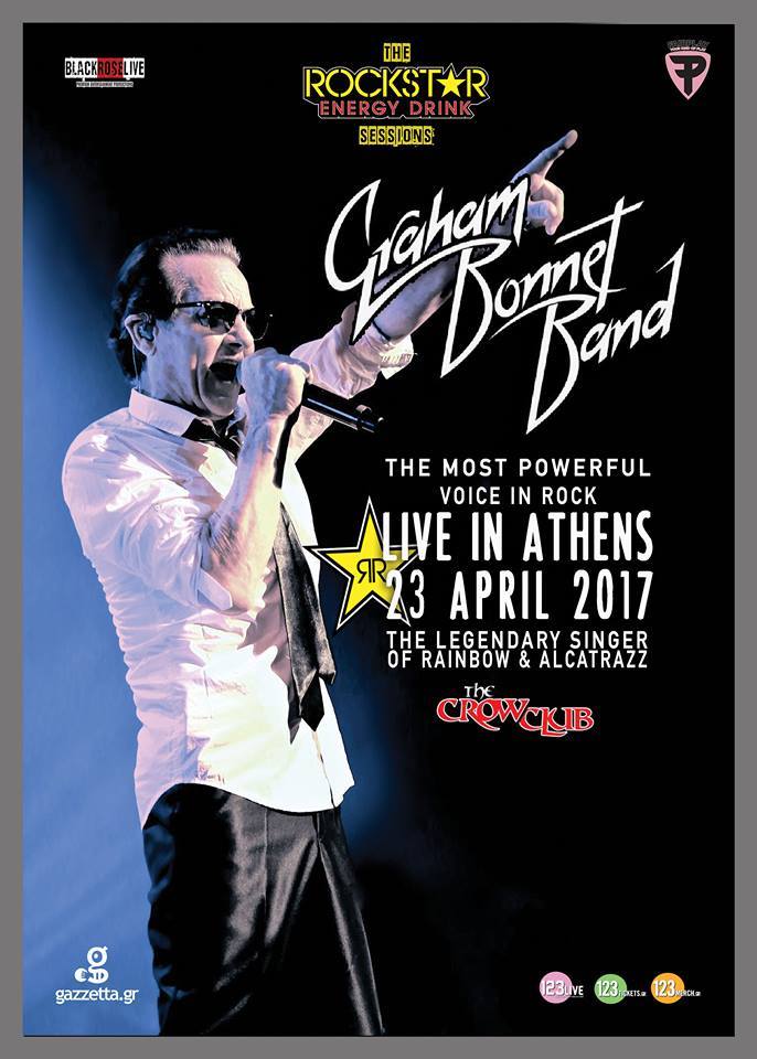 GRAHAM BONNET: Τον Απρίλιο στην ΑΘΗΝΑ!