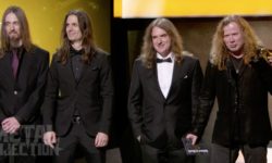 DAVE MUSTAINE: Δηλώνει ότι δεν παρατήρησε ότι έπαιζε το “Master of Puppets” όταν παρέλαβε το βραβείο Grammy
