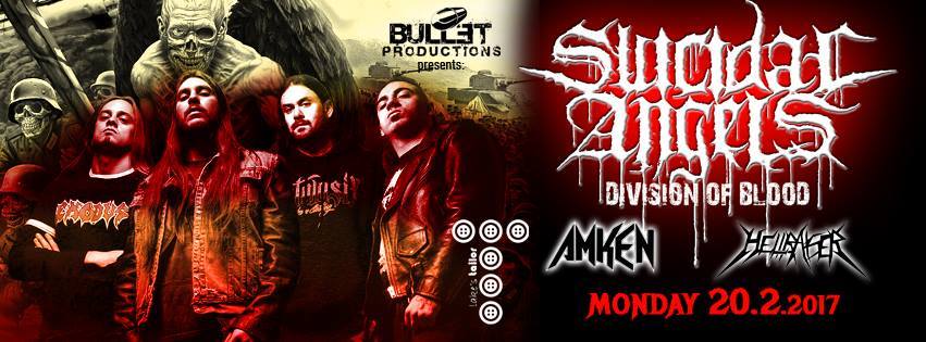 Ανταπόκριση: SUICIDAL ANGELS w/ Amken, Hellraiser, Fatal Mutiny @ Lake’s Tailor, Ιωάννινα (20/2/2017)