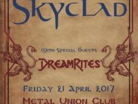SKYCLAD: Θα παίξουν στο Αγρίνιο μαζί με τους DREAMRITES!