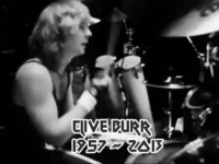 CLIVE BURR: 63 χρόνια από τη γέννηση του αξέχαστου πρώην ντράμερ των IRON MAIDEN!