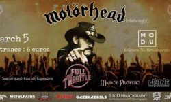 Ανταπόκριση: Motorhead night: Full Throttle,Mask of Prospero, Whine – guest Κώστας Ευριπιώτης Live @ MODU, Αθήνα (5/3/2017)