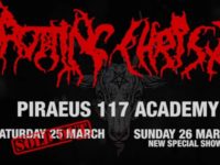 Πρόγραμμα συναυλιών ROTTING CHRIST στο Piraeus 117 Academy 25 & 26 Μαρτίου 2017!