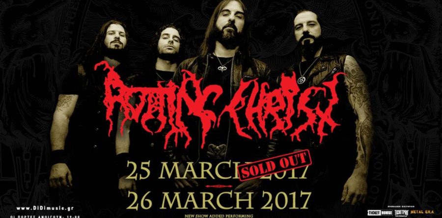 ROTTING CHRIST: Ερμηνεύουν όλο το Thy Mighty Contract την Κυριακή 26 Μαρτίου σε ένα special show μετά το sold out της 25ης Μαρτίου στο Piraeus 117 Academy