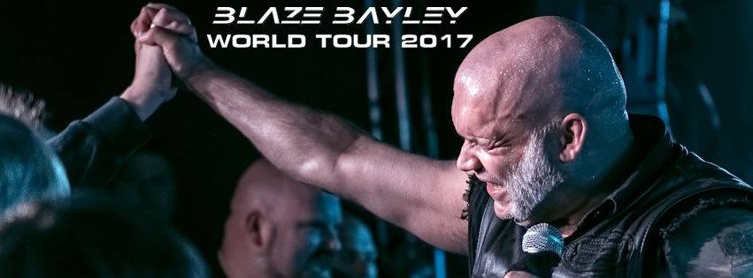 BLAZE BAYLEY: Σε Ελληνική περιοδεία. Θα επισκεφθεί 11 πόλεις!