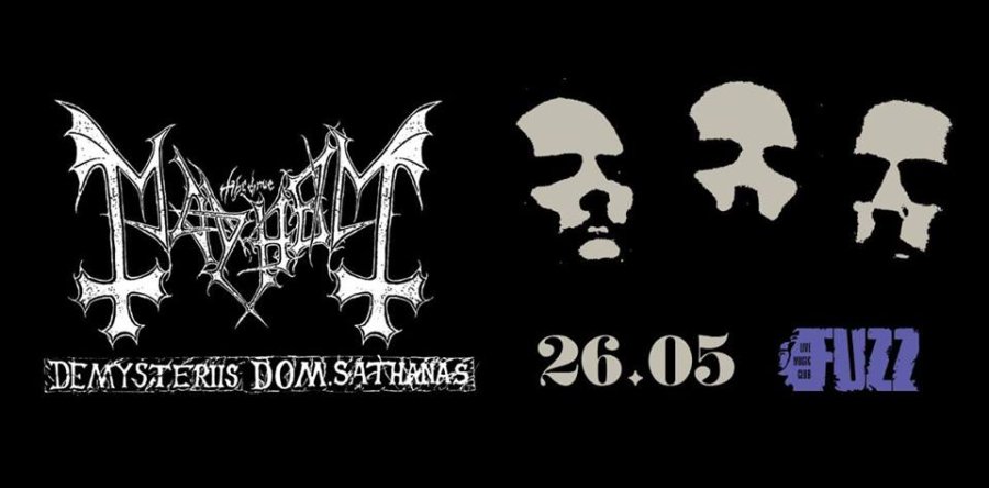Ανταπόκριση: MAYHEM, Ravencult @ FUZZ Club, Αθήνα (26/5/2017)
