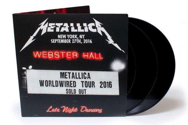METALLICA: Θα κυκλοφορήσουν το “Live At Webster Hall” σε τριπλό βινύλιο και CD