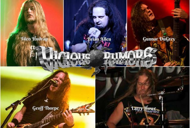 VICIOUS RUMORS: Επιστρέφει στην μπάντα ο τραγουδιστής Brian Allen.