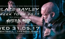 Ανταπόκριση: BLAZE BAYLEY, Maplerun, Bent For Eleven @Eightball, Θεσσαλονίκη (31/5/2017)