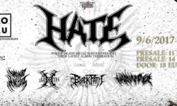 Ανταπόκριση: HATE, Womb Of Maggots, Lloth, Black Path, Warhammer @ MODU, Αθήνα (9/6/2017)