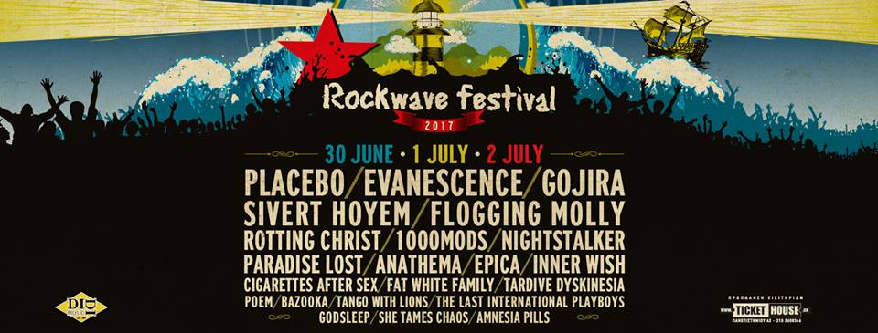 Ανταπόκριση: Rockwave Festival 2017 Day 3 EVANESCENCE, GOJIRA, Paradise Lost, Flogging Molly, Anathema, Epica, Poem, Tardive Dyskinesia @ Terra Vibe Μαλακάσα (2/7/2017)