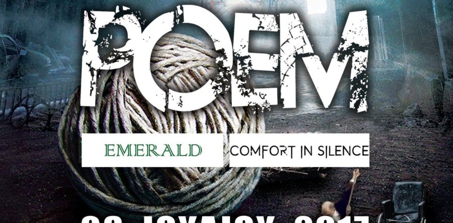 Ανταπόκριση: POEM, Emerald, Comfort In Silence @ Θερινό Θέατρο Κομοτηνής, Κομοτηνή (8/7/2017)