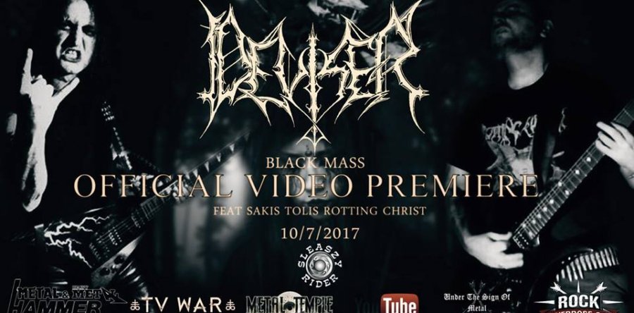 DEVISER: Δείτε το video clip για το τραγούδι τους ‘Black Mass’ με τη συμμετοχή του Σάκη Τόλη (Rotting Christ).