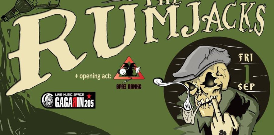 THE RUMJACKS: Live αυτή τη Παρασκευή στο Gagarin 205