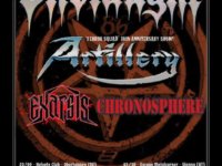 EXARSIS & CHRONOSPHERE σε Ευρωπαϊκή περιοδεία με ONSLAUGHT & ARTILLERY