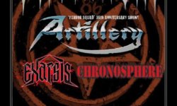 EXARSIS & CHRONOSPHERE σε Ευρωπαϊκή περιοδεία με ONSLAUGHT & ARTILLERY