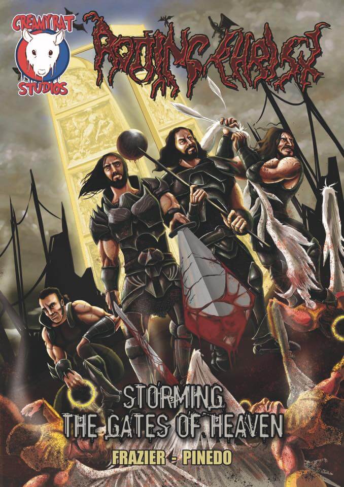 Jeremy Frazier: “Rotting Christ comic book is for anyone who likes the band, the occult, horror, action, history, myth or just a good story or two!”