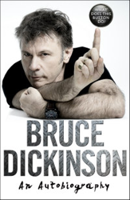 BRUCE DICKINSON: Θα πραγματοποιήσει 3 events για την προώθηση της αυτοβιογραφίας του