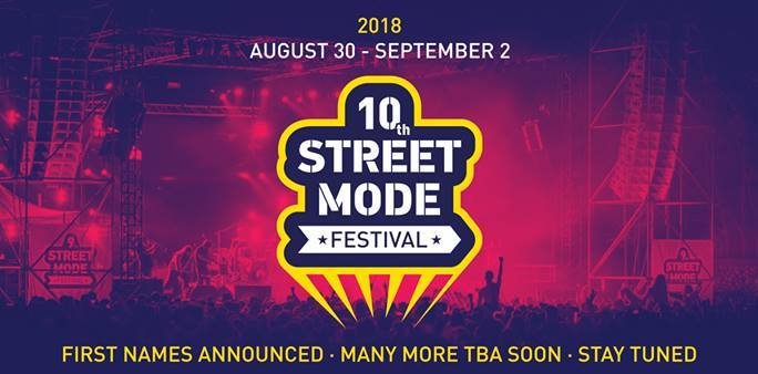 Ανακοινώθηκαν τα πρώτα ονόματα για το 10ο Street Mode Festival (30/8 – 2/9 2018)!