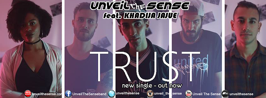 UNVEIL THE SENSE: Ακούστε το νέο τους κομμάτι, “Trust”, με τη Khadija Jajue!