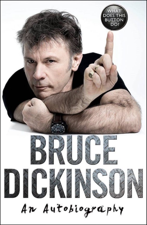 BRUCE DICKINSON: Διαβάζει απόσπασμα από την αυτοβιογραφία του