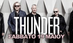 THUNDER: 19 Μαΐου στην Αθήνα!
