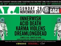 Ανταπόκριση: INNERWISH, Acid Death, Karma Violens, Dreamlongdead @Gagarin 205, Αθήνα (26/11/2017)