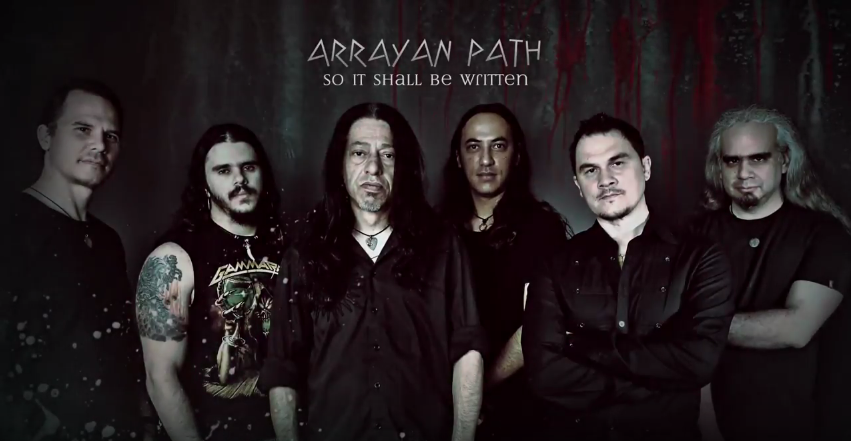 ARRAYAN PATH: Δείτε το νέο τους lyric video για το τραγούδι ‘So it Shall be Written’.